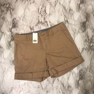 Banana Republic City Chino Khaki Shorts